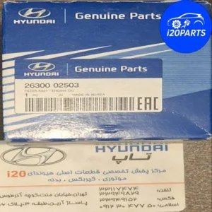 فیلتر روغن هیوندای i20 شماره فنی0250326300