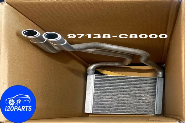 رادیاتور بخاری هیوندا i20 کرمان موتور با شناسه 97138C8000 یکی از اجزای حیاتی سیستم گرمایشی خودرو است
